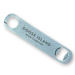 Goose Island Beer Company Stainless Steel Flat Bottle Opener Bar‎ Blade